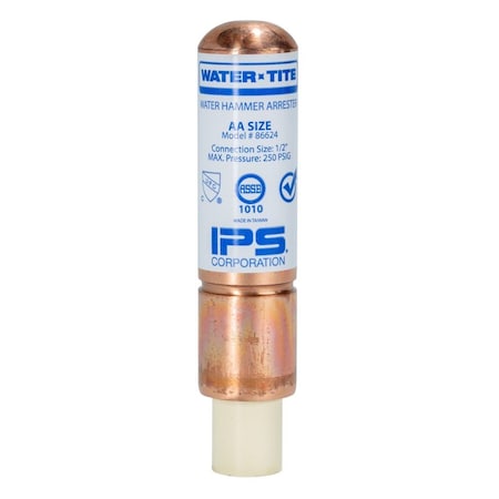 Ips Water-Tite  Shock-Buster Hammer Arrester, 1/2-Inch Male CPVC 86624